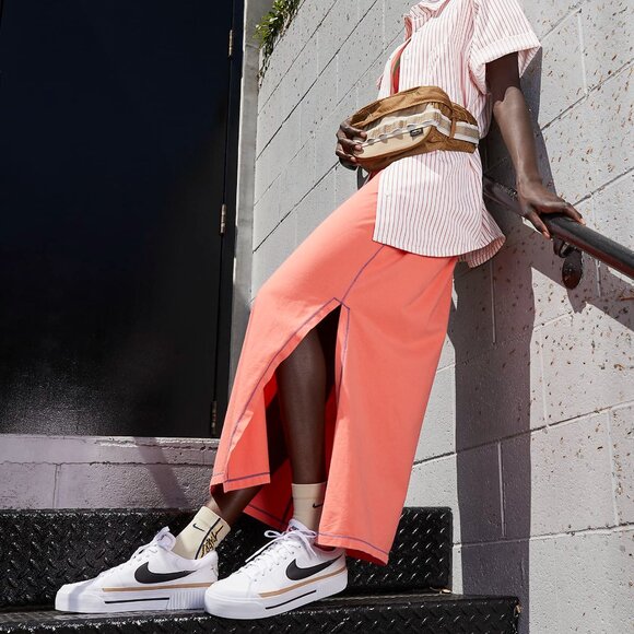 New Womens Nike Court Legacy Lift Platform - Picture 2 of 16